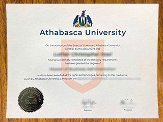 阿萨巴斯卡大学毕业证书