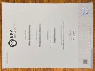 BPP University diploma