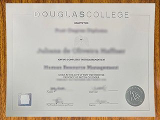 道格拉斯学院学位证书