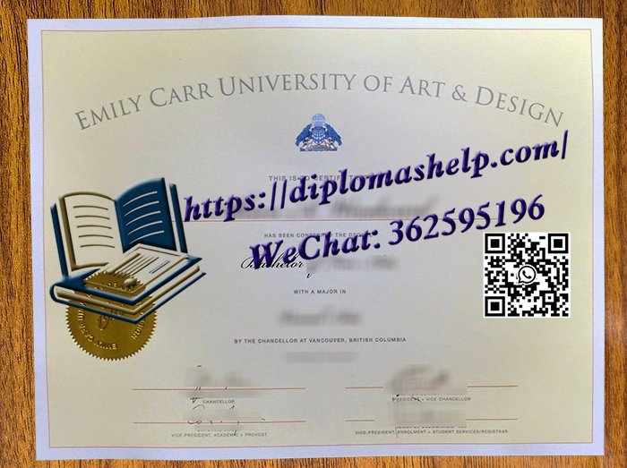 艾蜜莉卡艺术及设计大学文凭