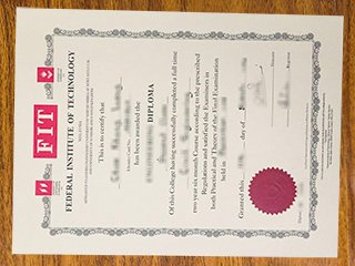 Federal Institute of Technology diploma