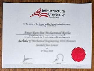 吉隆坡建设大学毕业证