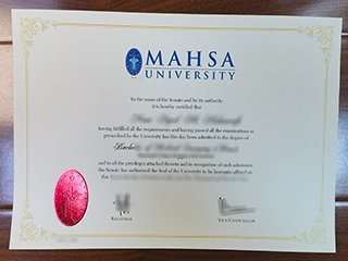 马来西亚玛莎大学毕业证书