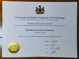 安大略理工大学毕业证书