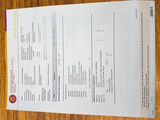 马来西亚理工大学成绩单