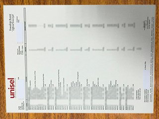 Universiti Selangor transcript