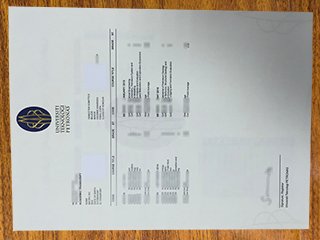 国油科技大学成绩单