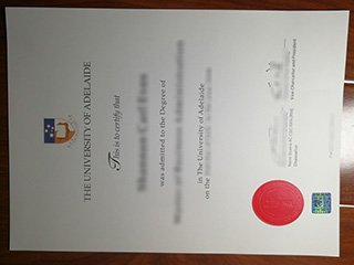阿德莱德大学毕业证