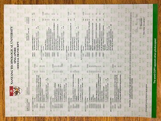 南洋理工大学成绩单