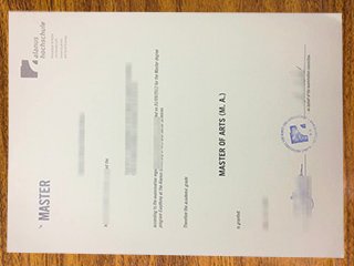 阿兰努斯学院毕业证书