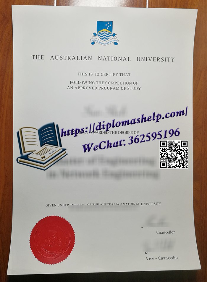 澳大利亚国立大学毕业证书