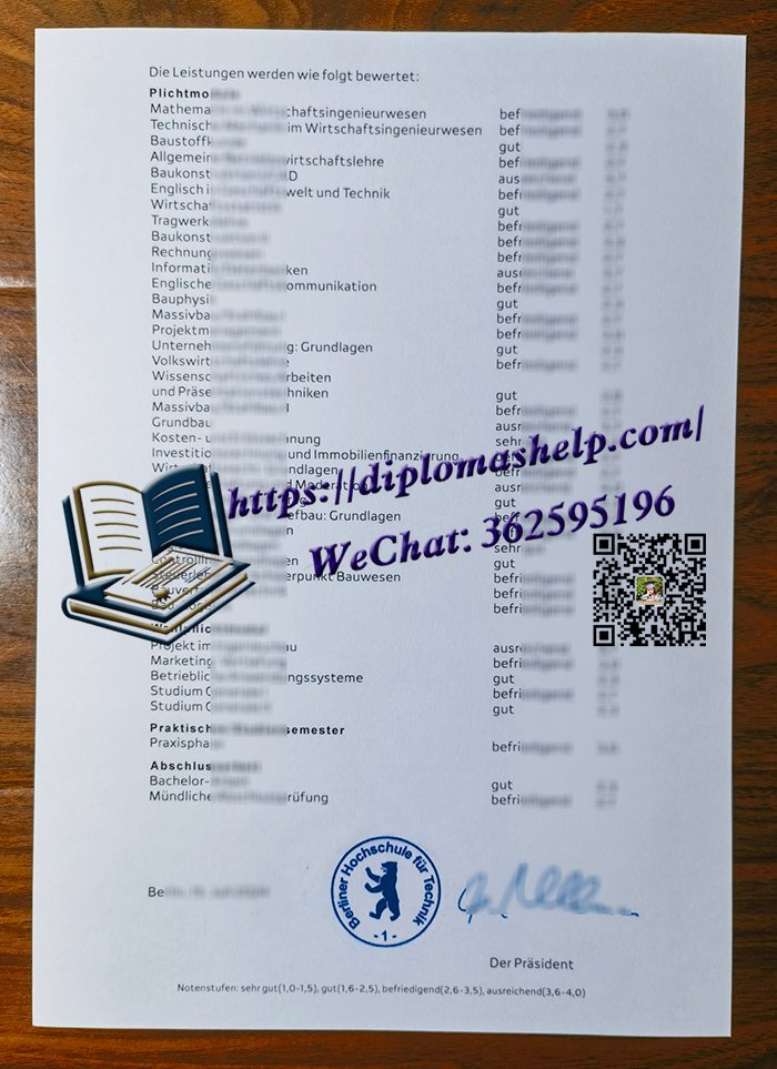 BHT Berlin transcript