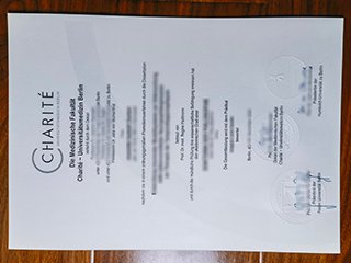 柏林夏里特医学院毕业证书