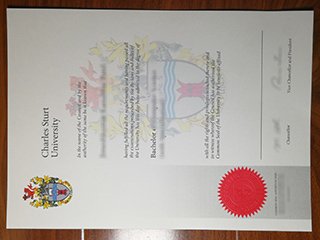 查尔斯特大学文凭