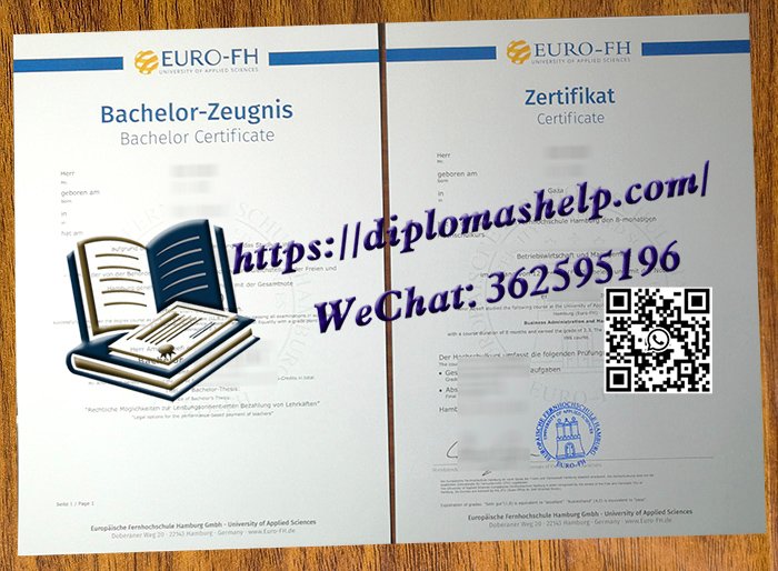 汉堡欧洲远程大学成绩单