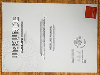 多特蒙德应用科学大学毕业证书