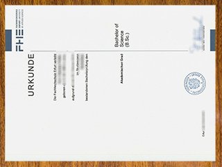 埃尔福特应用科技大学毕业证书