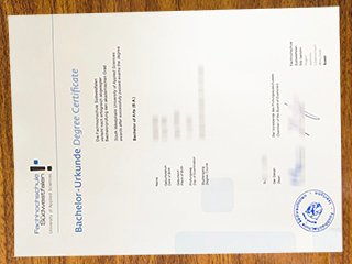 西南威斯特法伦应用科学大学毕业证书