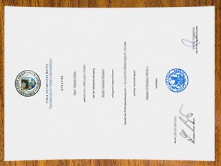 柏林自由大学文凭