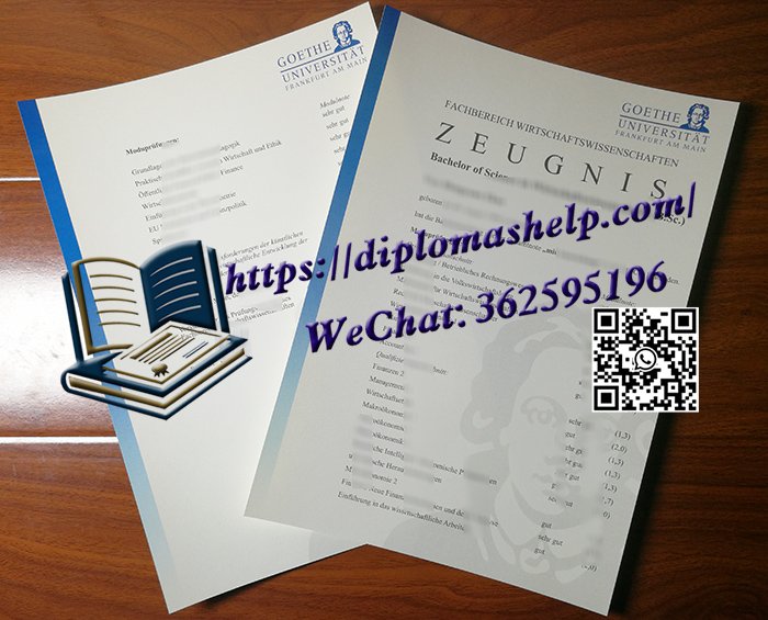 法兰克福大学成绩单