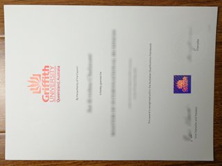 格里菲斯大学毕业证书