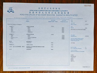 HKDSE transcript