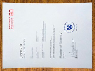 波鸿应用科学大学毕业证书