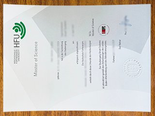 富特旺根应用科学大学毕业证书