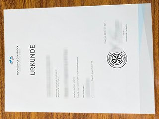 奥斯纳布吕克应用科学大学毕业证书