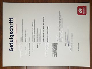 鹿特丹应用科技大学毕业证书