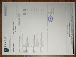 Open University of Hong Kong transcript