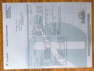 Humber Polytechnic transcript