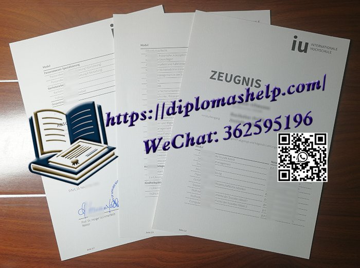 IU国际应用科学大学成绩单