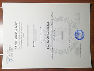 吉森大学毕业证书
