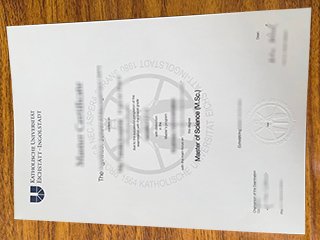 艾希施泰特天主教大学毕业证书