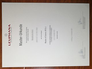 吕内堡大学毕业证书