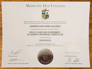 Medicine Hat College diploma