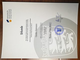 尼尔廷根-盖斯林根大学毕业证书