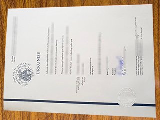 班贝格大学毕业证书