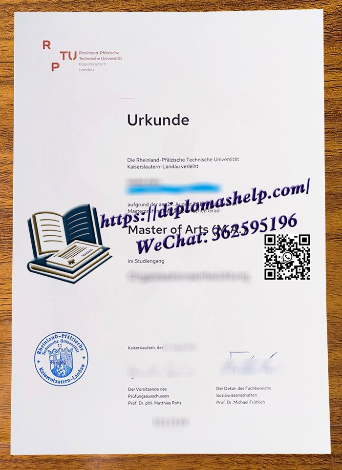 莱茵兰-普法尔茨工业大学文凭