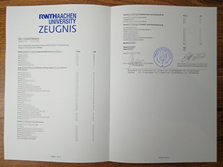 RWTH Aachen zeugnis