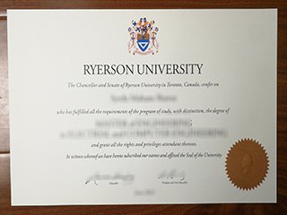 瑞尔森大学文凭