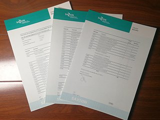 Saxion University transcript
