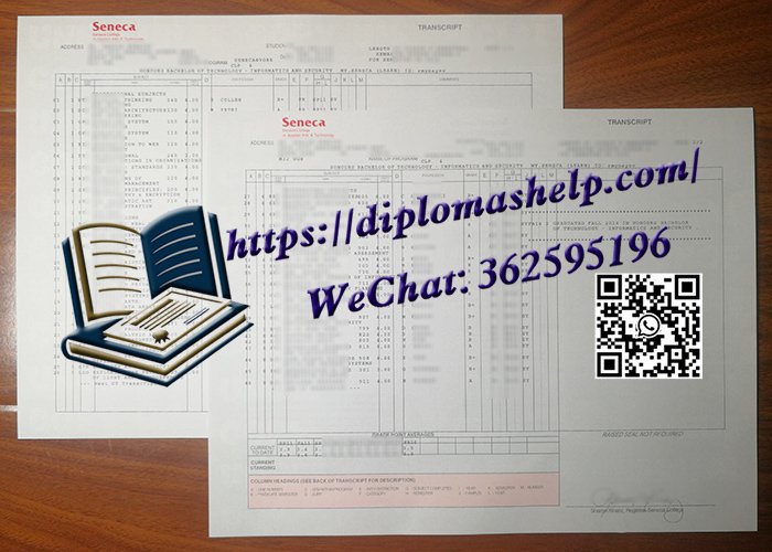 塞内卡学院成绩单