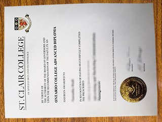 圣克莱尔学院证书