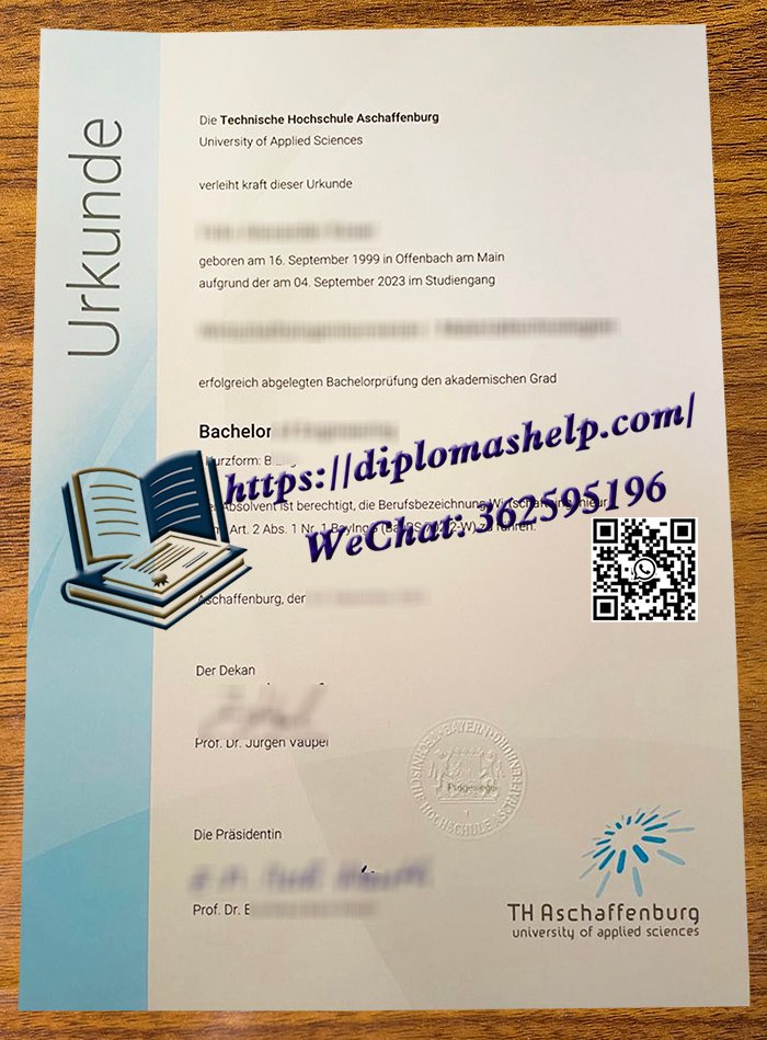 阿沙芬堡应用技术大学文凭