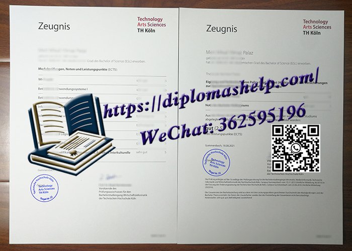 科隆应用科学大学成绩单