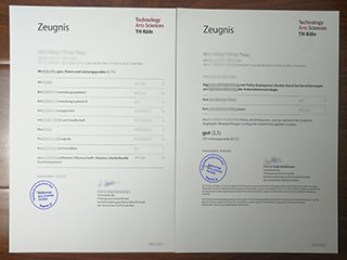 Technische Hochschule Köln transcript