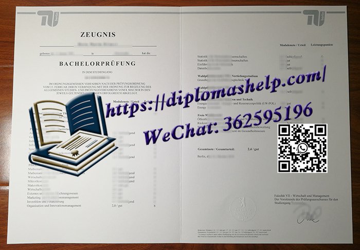 柏林工业大学成绩单