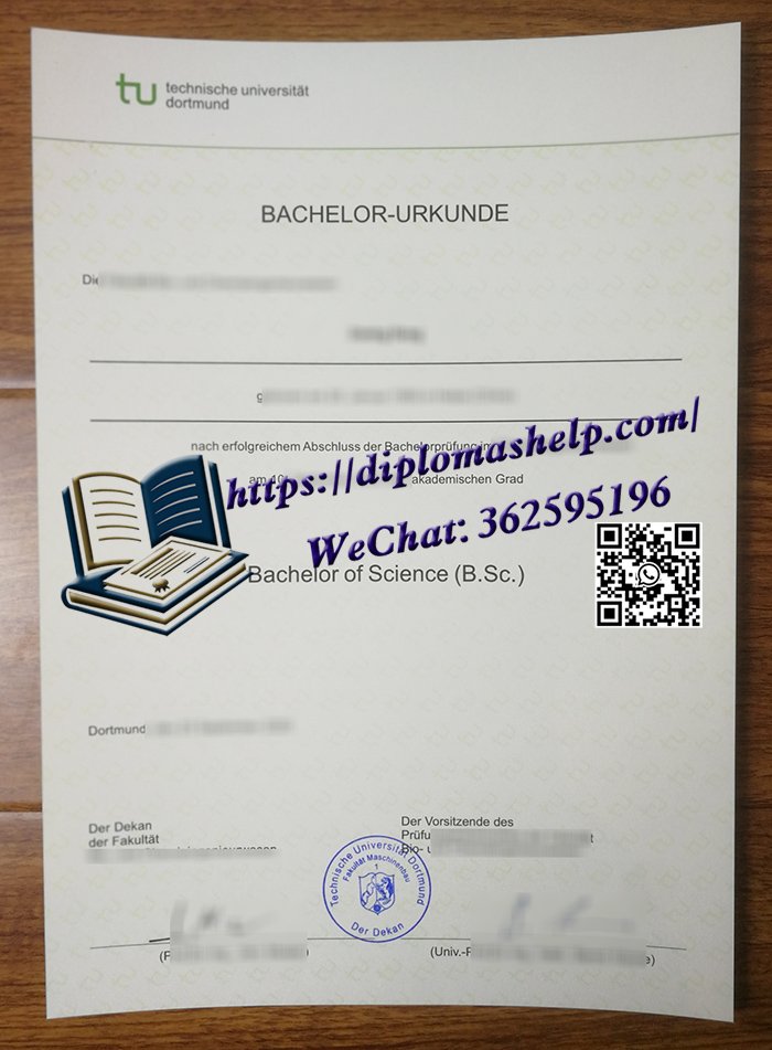 多特蒙德工业大学文凭